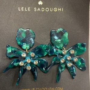 SOLD Lele Sadoughi earrings